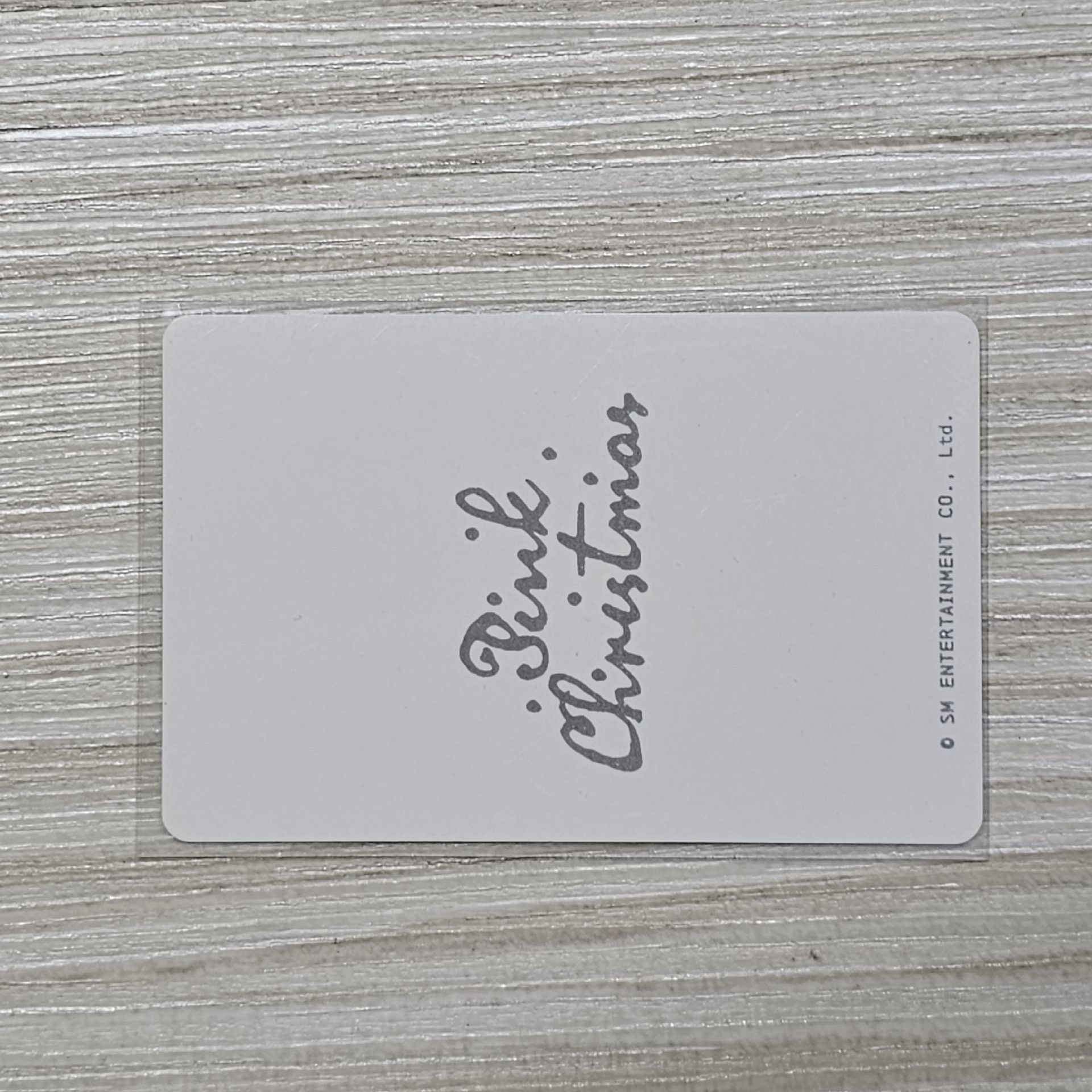 aespa 聖誕隨機卡 Karina