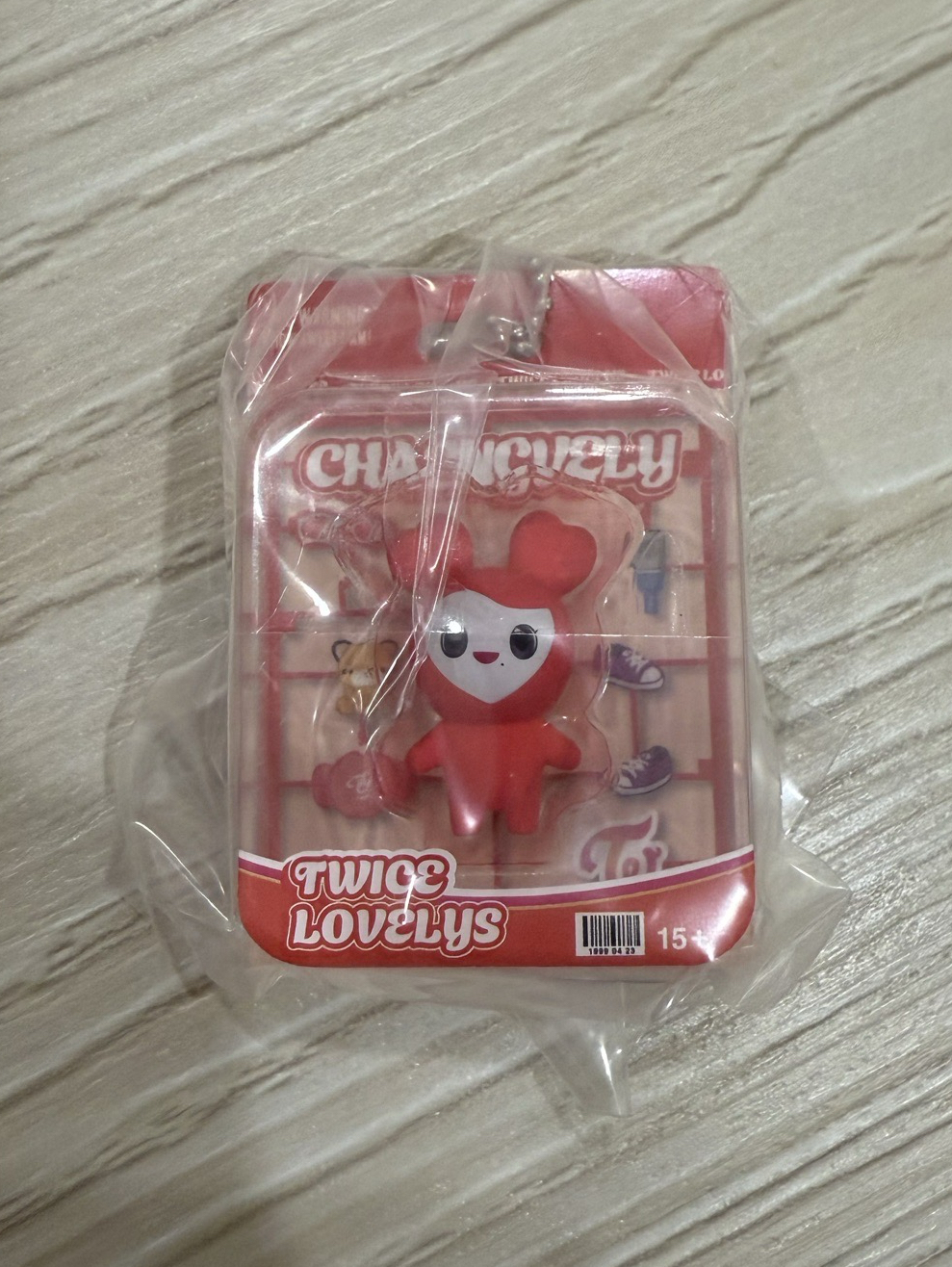 TWICE萬代聯名模型扭蛋 彩瑛