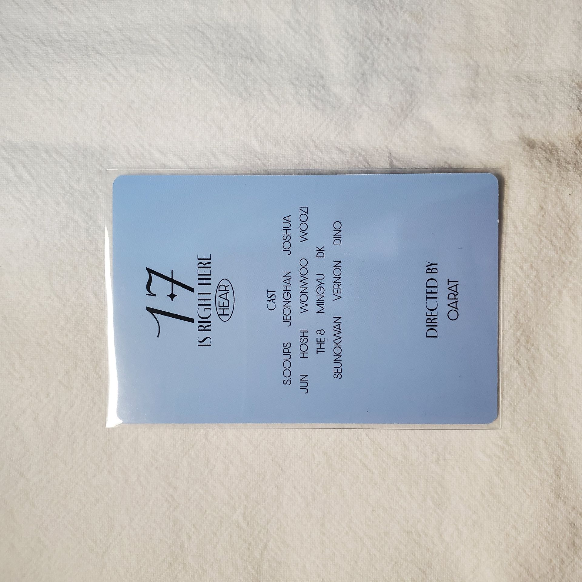 SEVENTEEN 珉奎 精選專 專卡