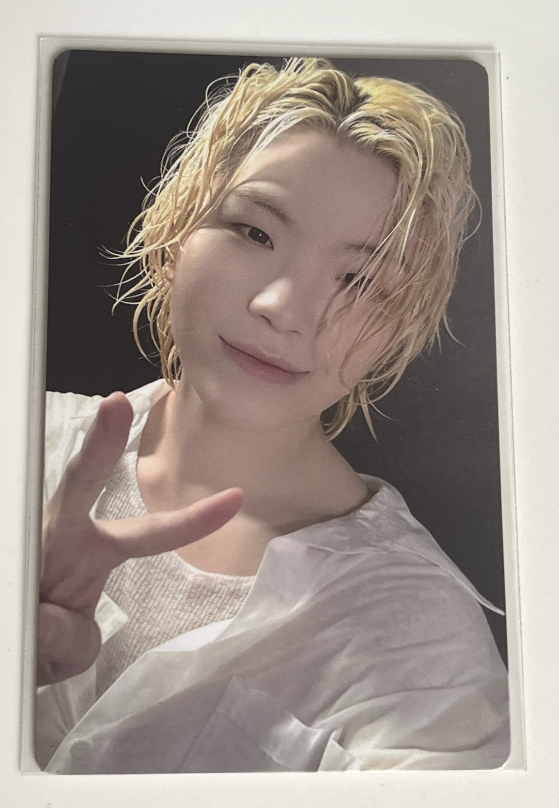 Woozi🍚 迷12 wvs特典卡