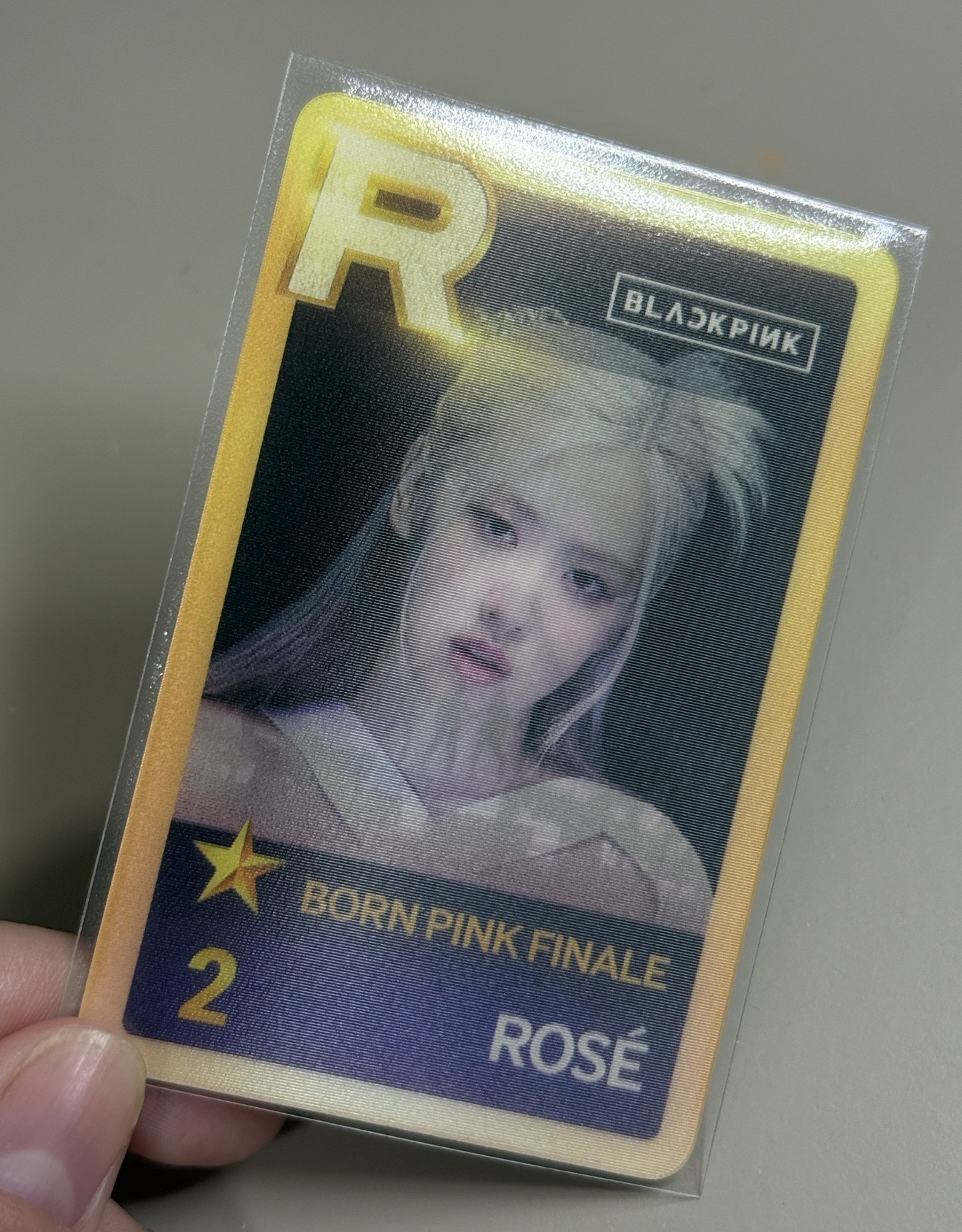 born pink世巡終場遊戲變化卡 肉