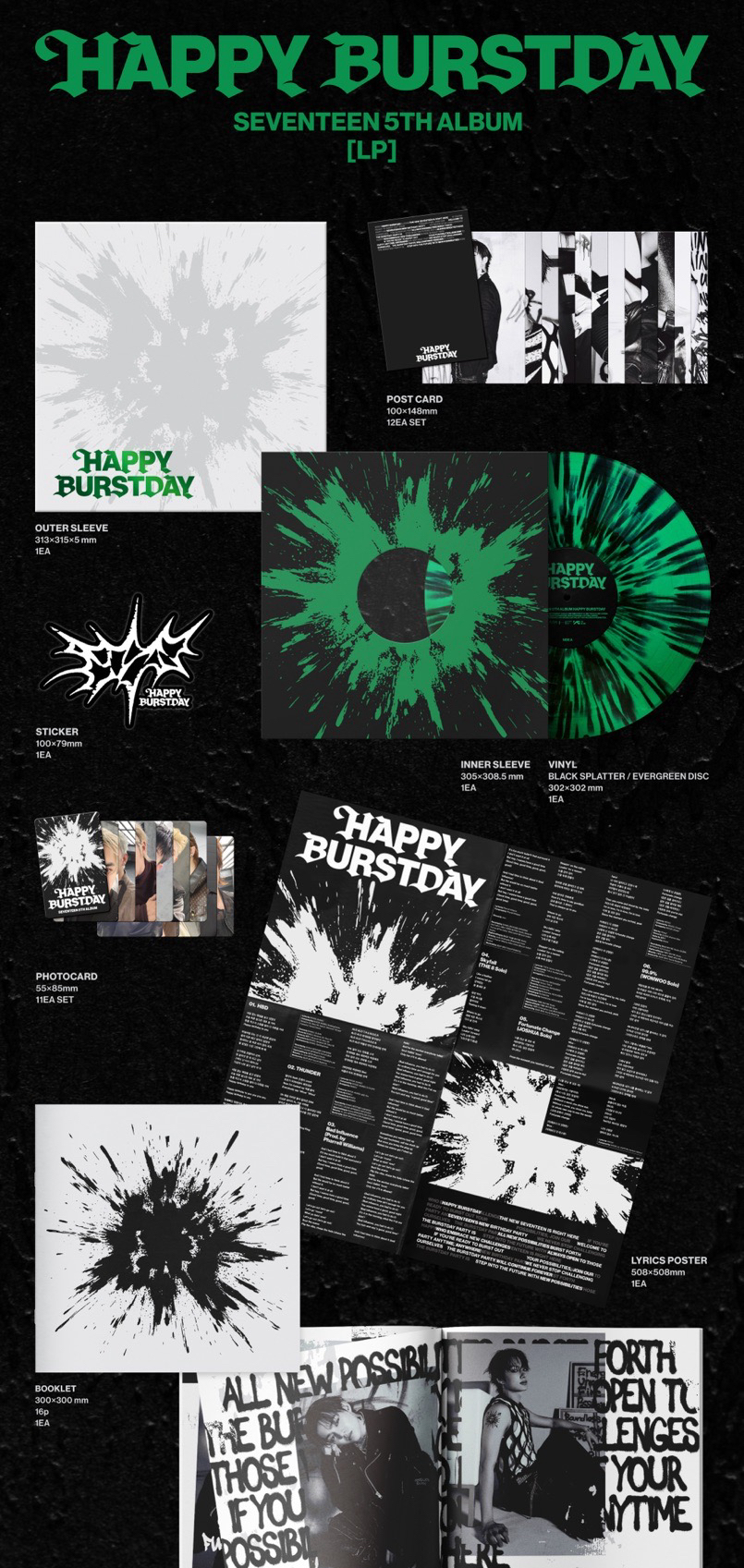 拆售 正規五_黑膠固配（拆完才下單）