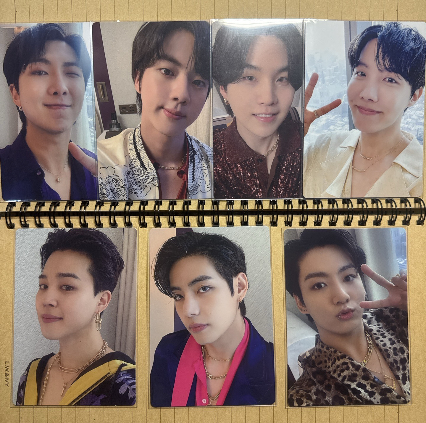 防彈少年團-Merch box #10會員禮卡組