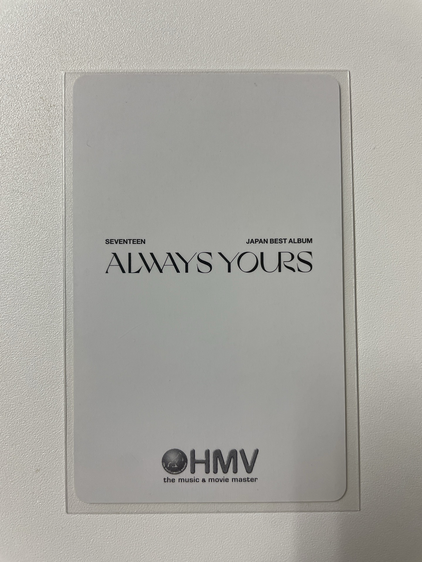 Always Yous 日專 HMV 特典卡-玟奎