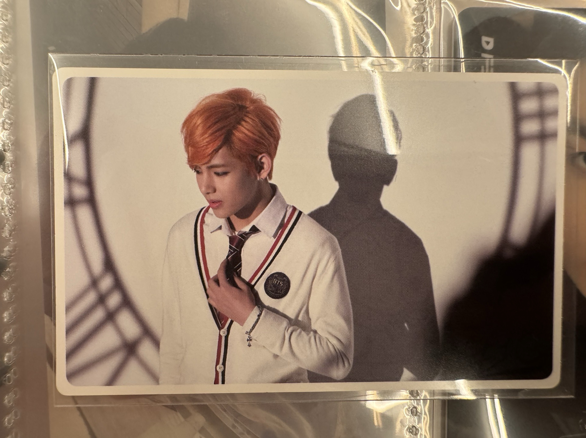 BTS 防彈少年團 金泰亨 V SLA 藍白專 專卡 小卡