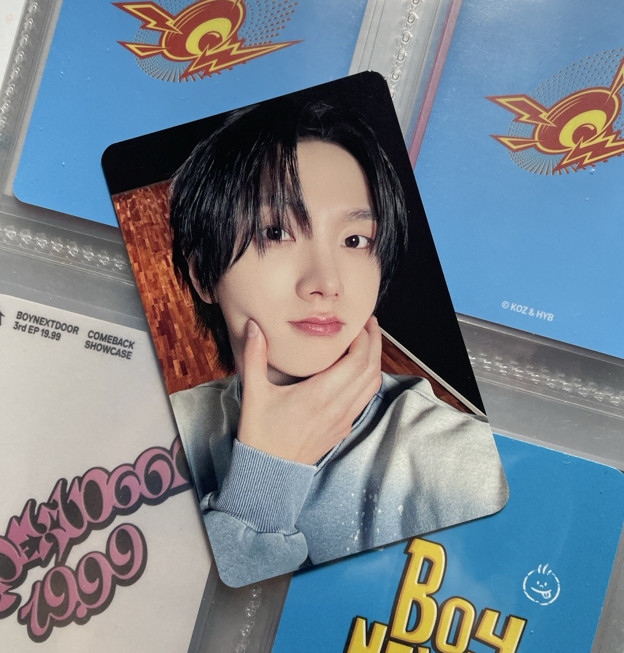 朴成淏 how 愛豆驛站 中文卡背