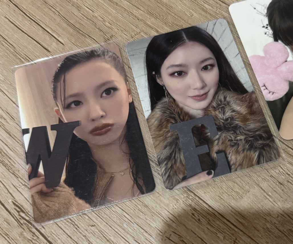 I-dle*快閃隨機卡 樹莓套出不拆