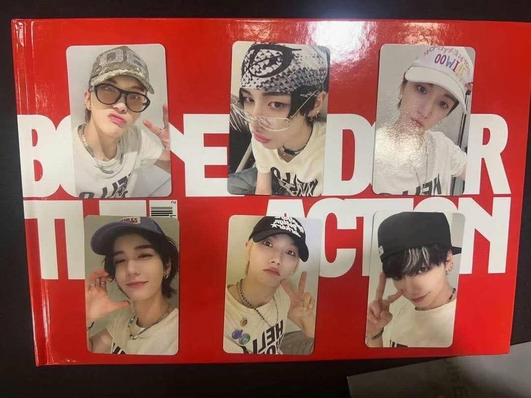 The action Kpop Nara特典卡