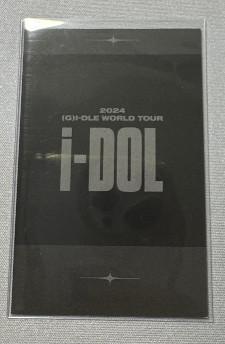 2024演唱會周邊卡