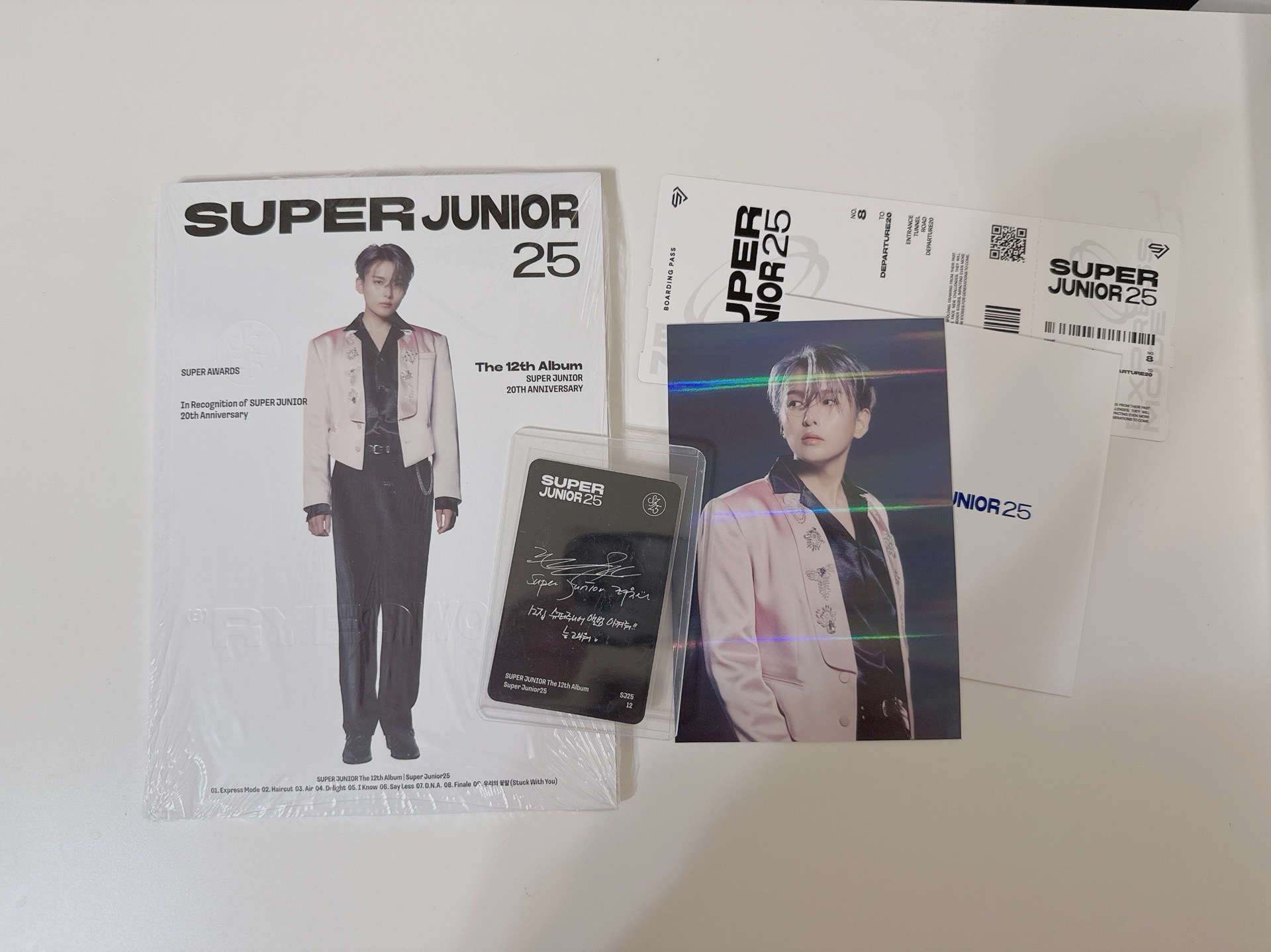 SJ25 已拆封PB版 厲旭套組