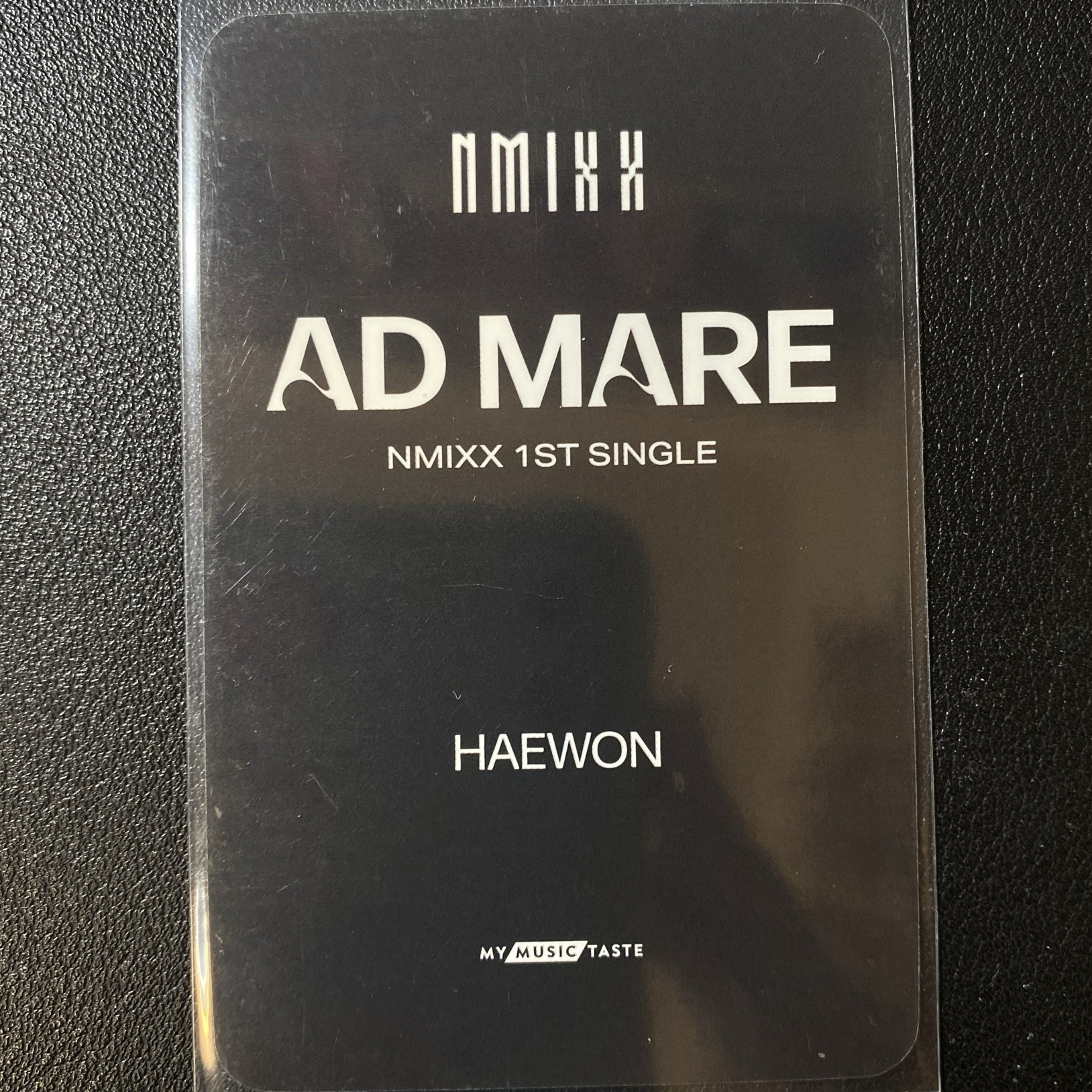 NMIXX Haewon mmt特典卡