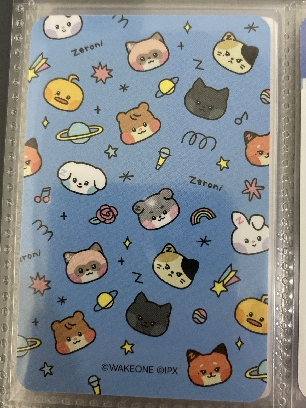 金奎彬ZERONI快閃滿額卡 ZERONI卡背