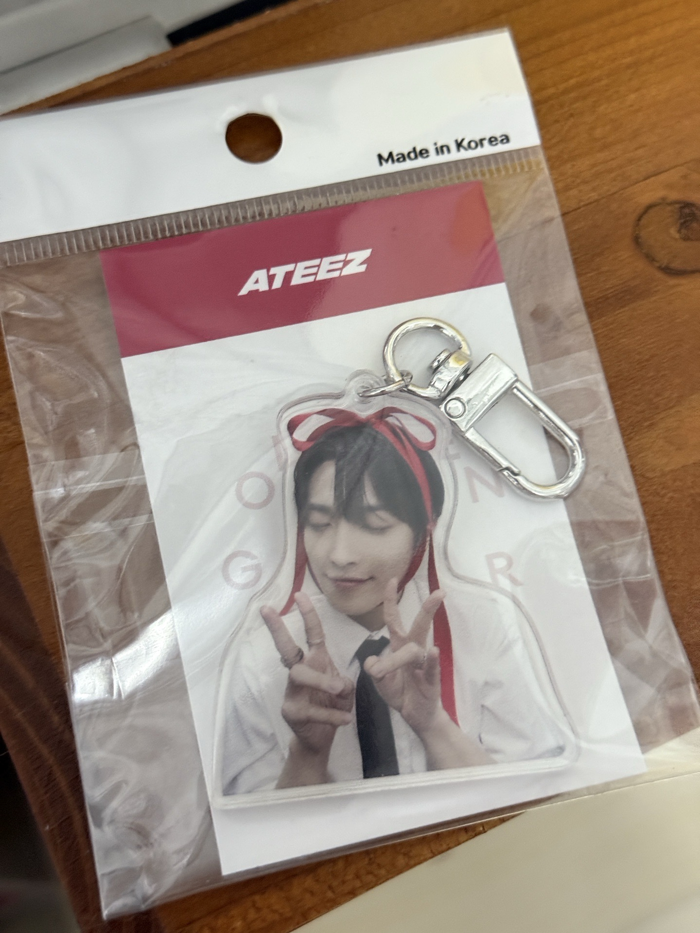 Ateez golden hour part.2 MR LD蝴蝶結吊飾