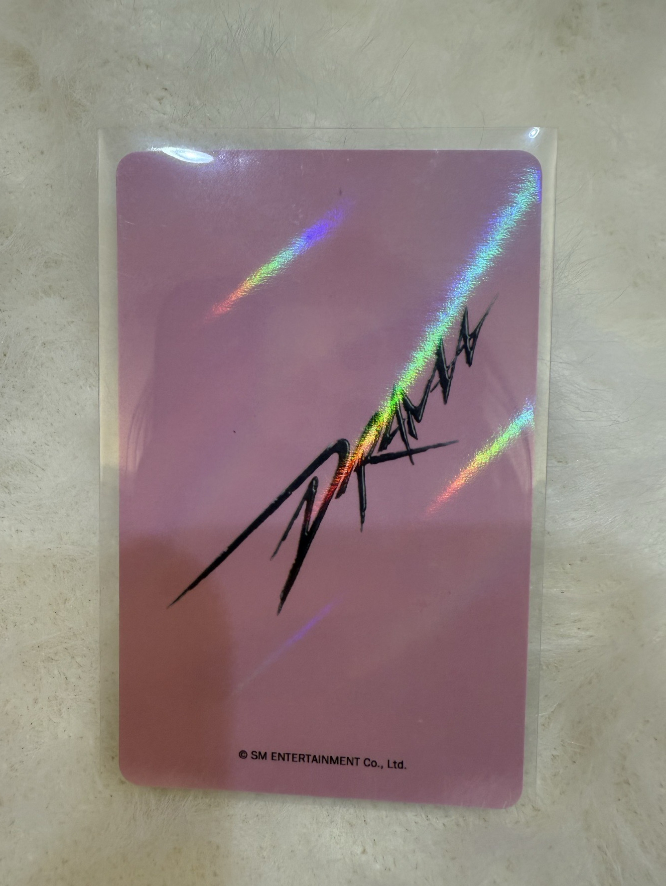 Karina drama kms2.0預售特典 閃卡