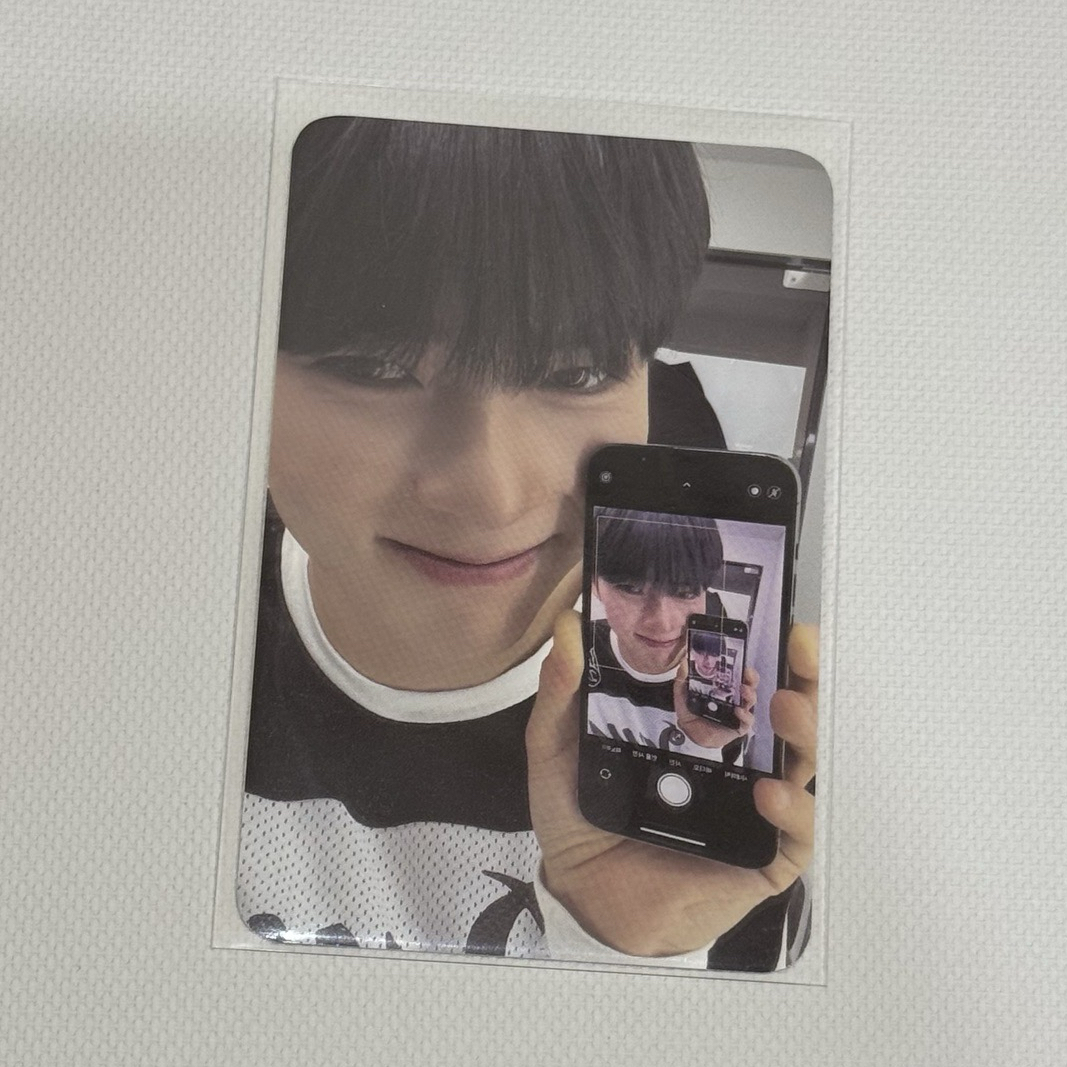 成韓彬 迷一 k4 特典卡 對鏡