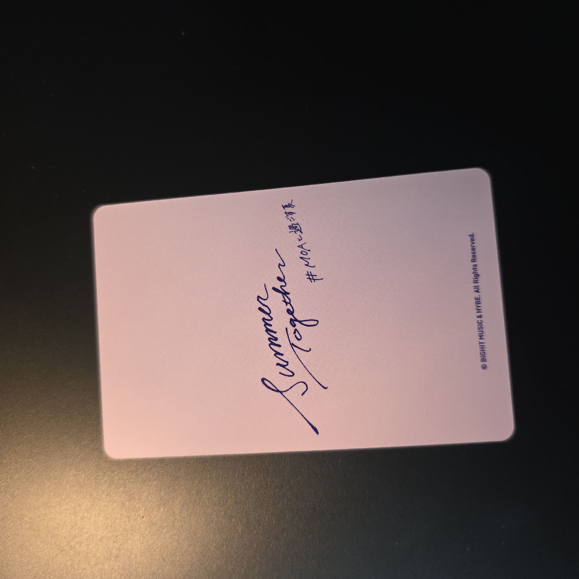 Summer Together 隨機卡官派 休寧凱