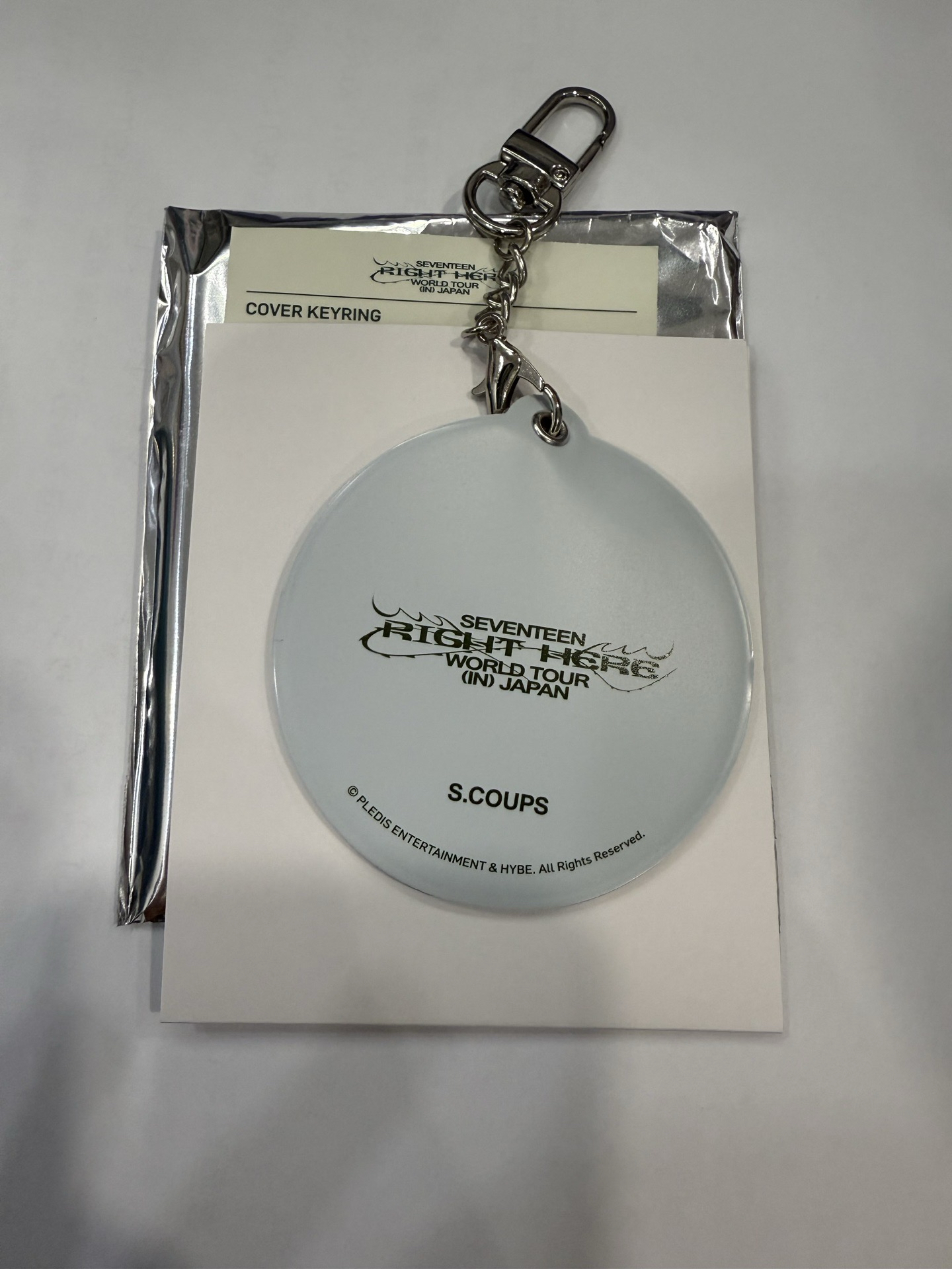 日巡小扇套 S.coups崔勝哲（需帶勝寛或DINO扇套）