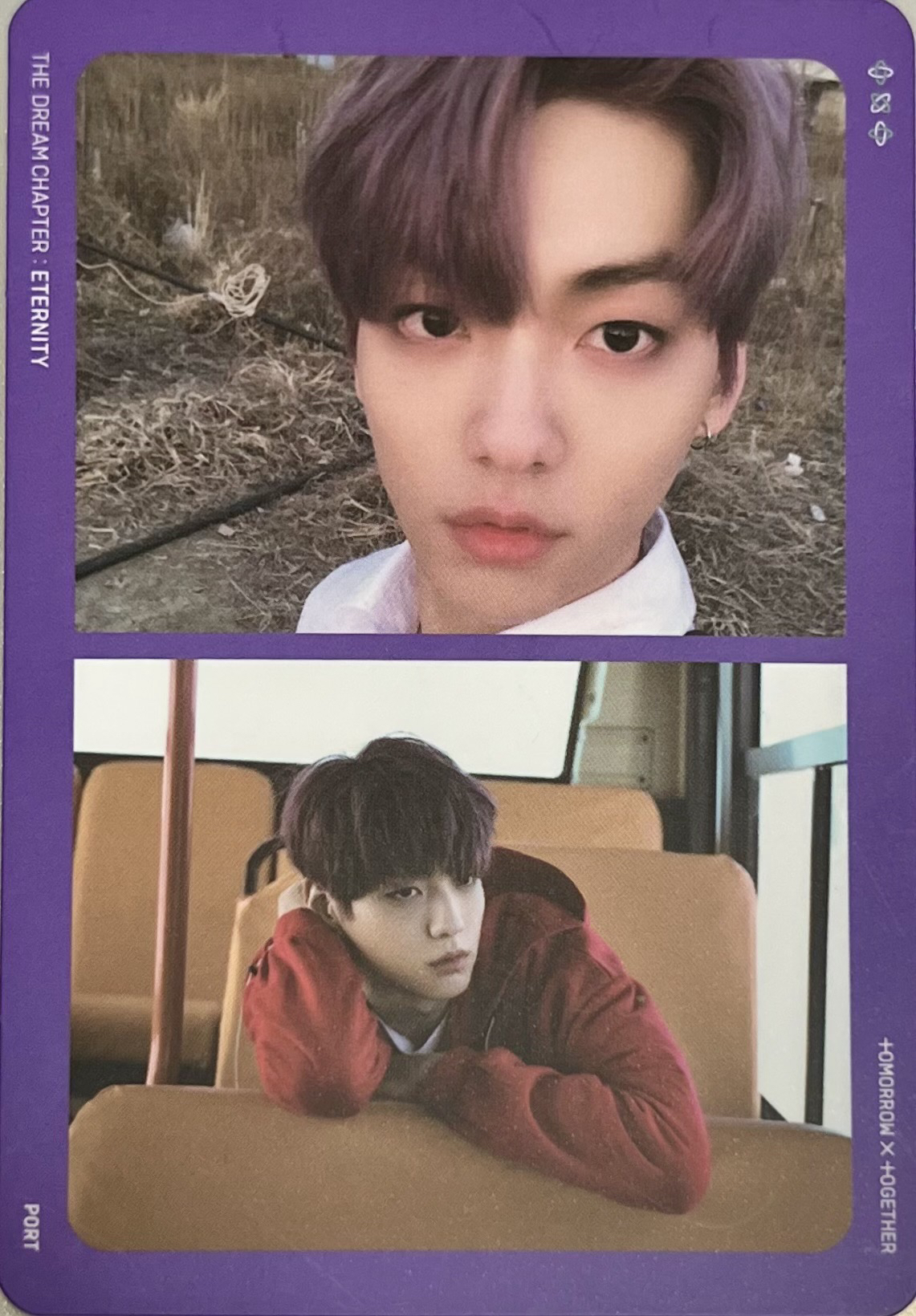 TXT 迷二 專輯卡 紫版 SOOBIN