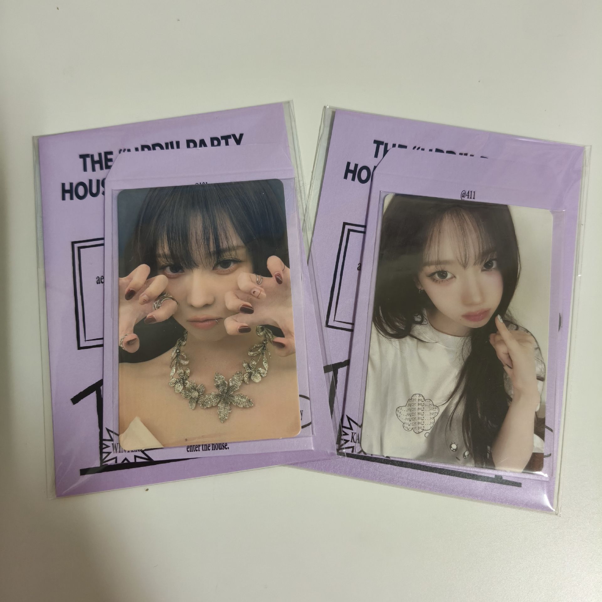 aespa 生日 卡片組 KARINA WINTER