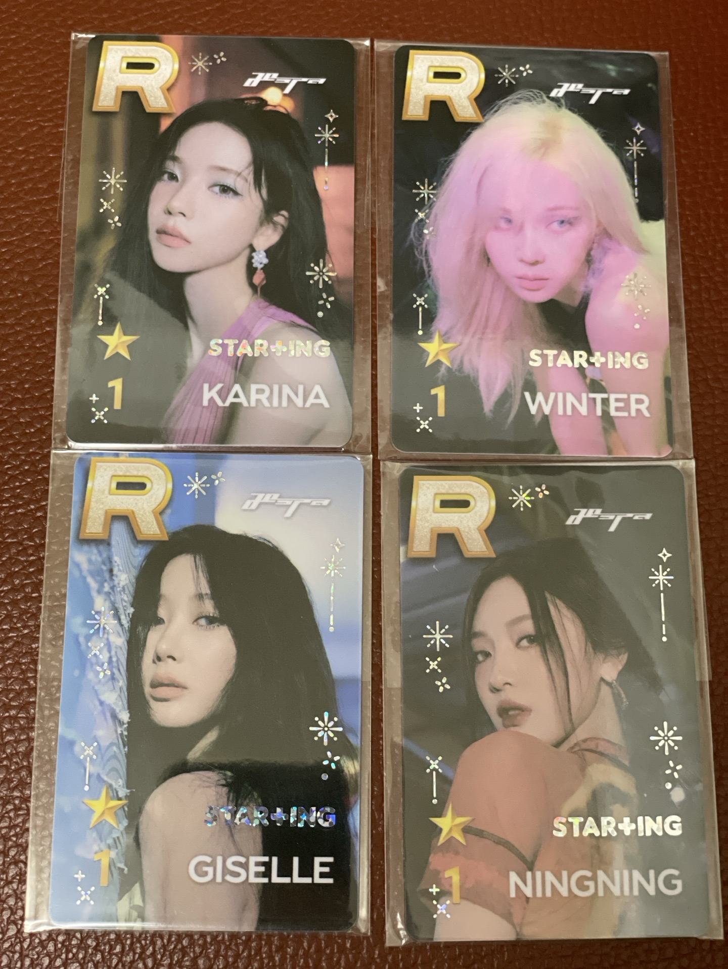 aespa 正規一遊戲卡 STAR+ING一套