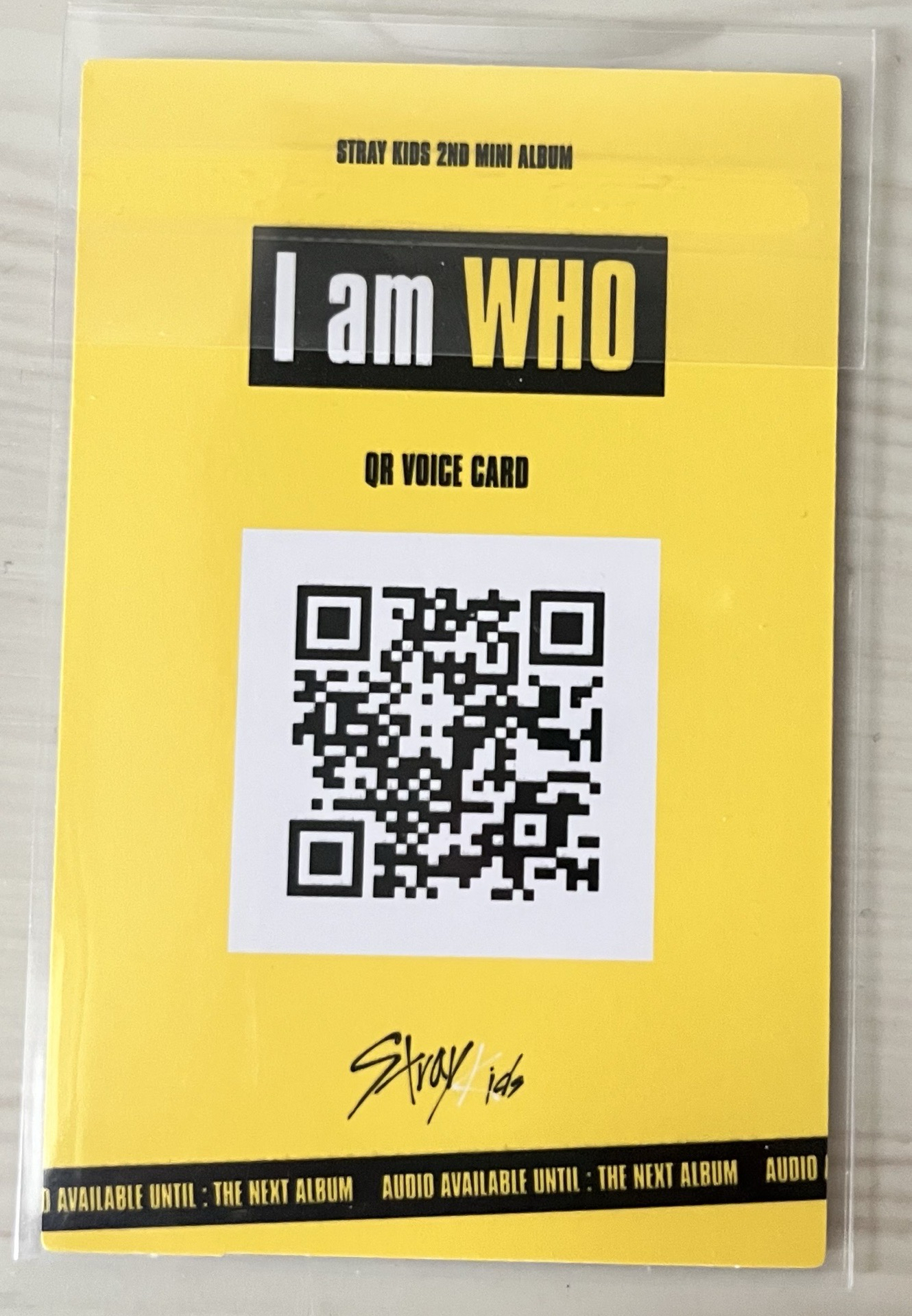 I am WHO 專輯卡