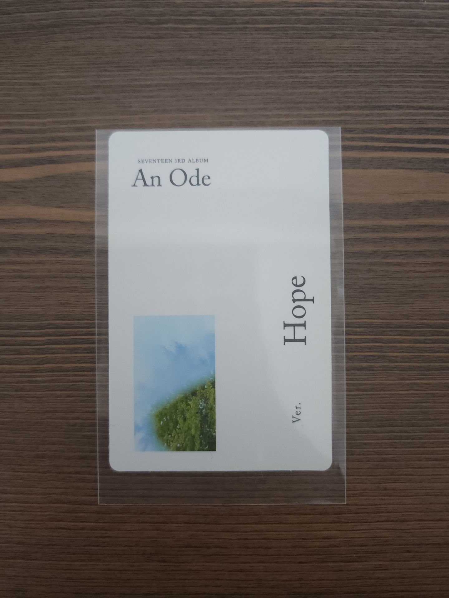 正三 專輯卡 HOPE ver 燦