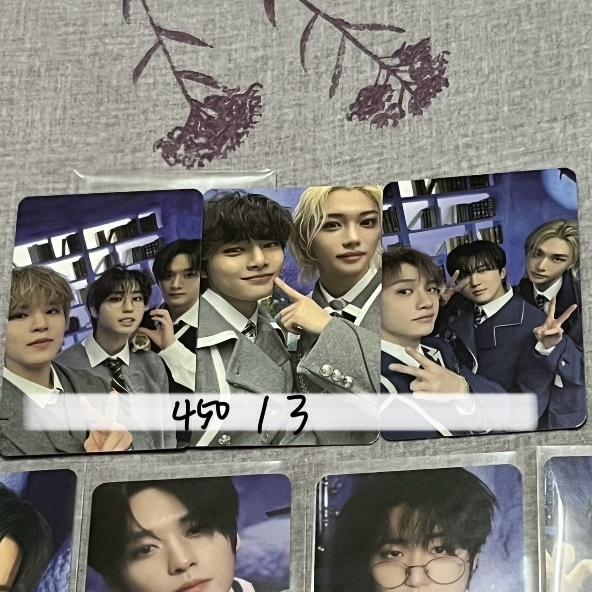 四期魔法學院飯咪 手鏈卡 玟城旻/寅菲/燦彬辰