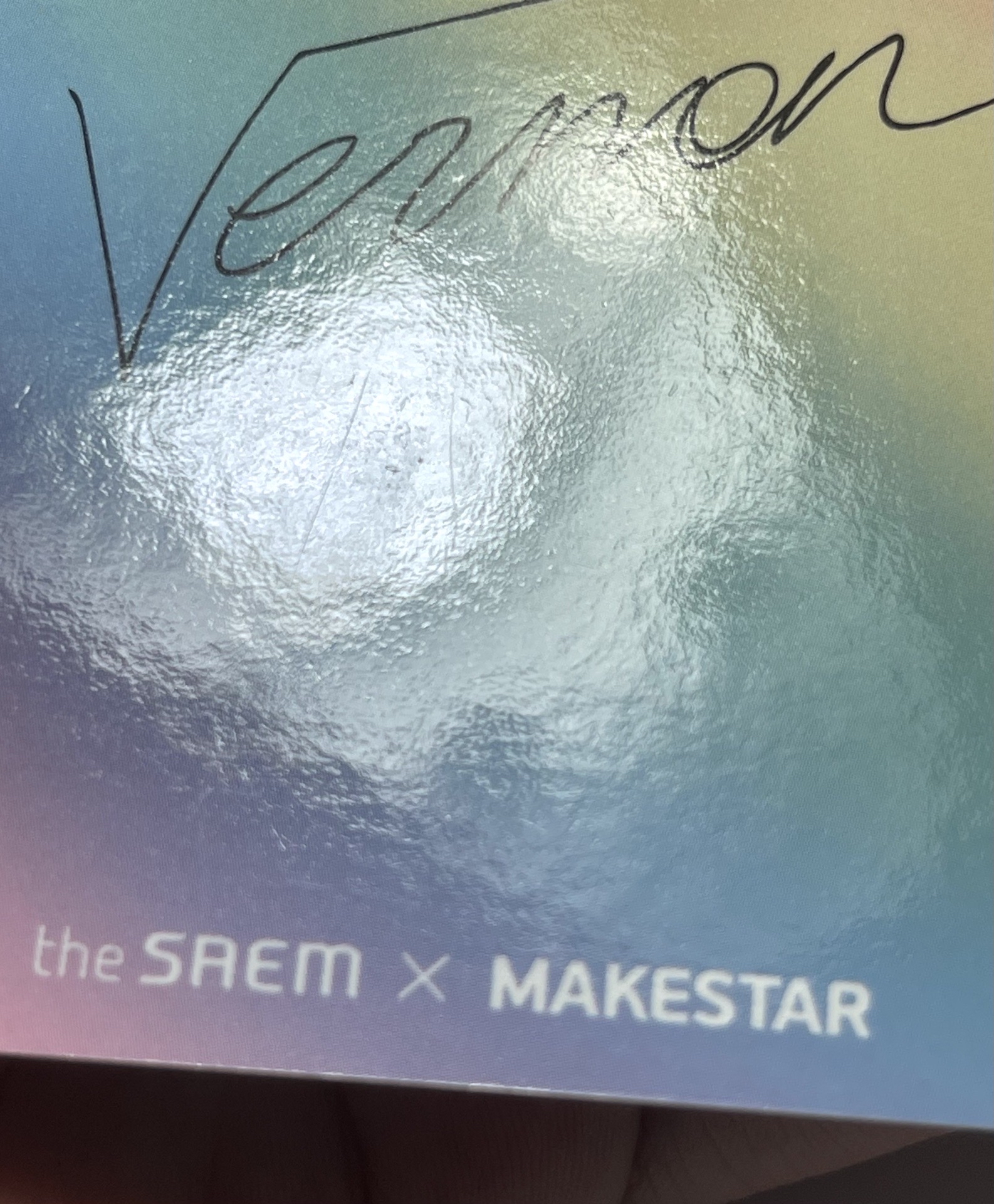 【VERNON】SAEM旅行套組代言卡+旅行套組 小卡不拆售