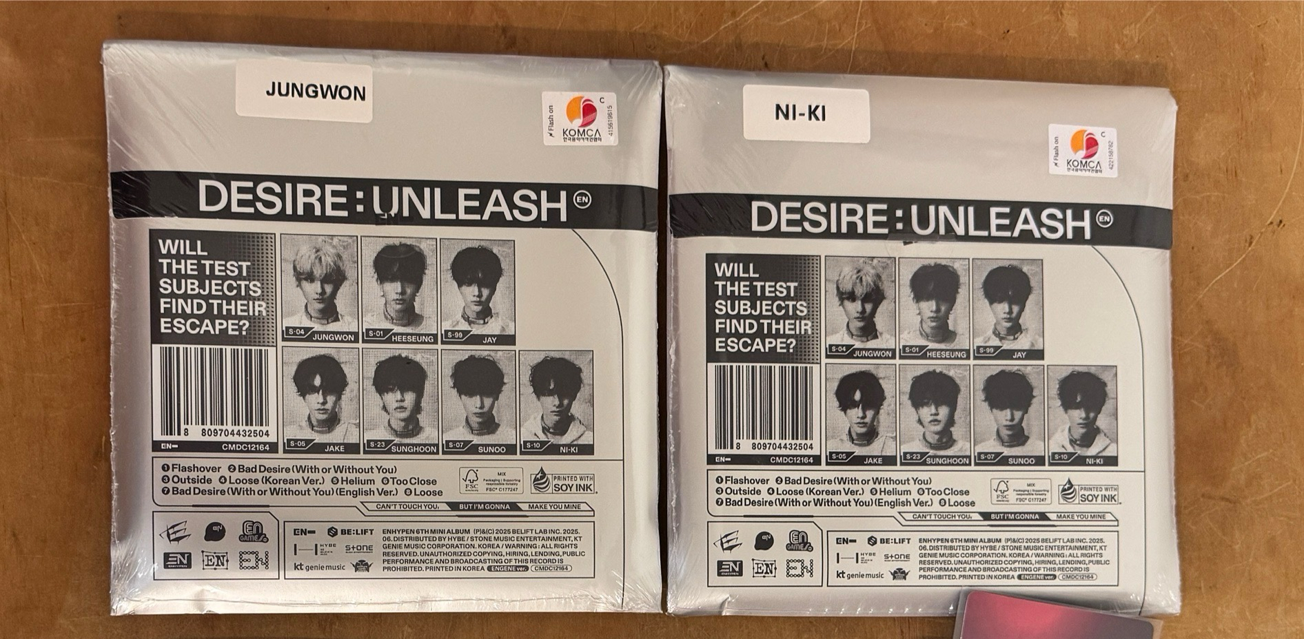 迷6 未拆元/力單封