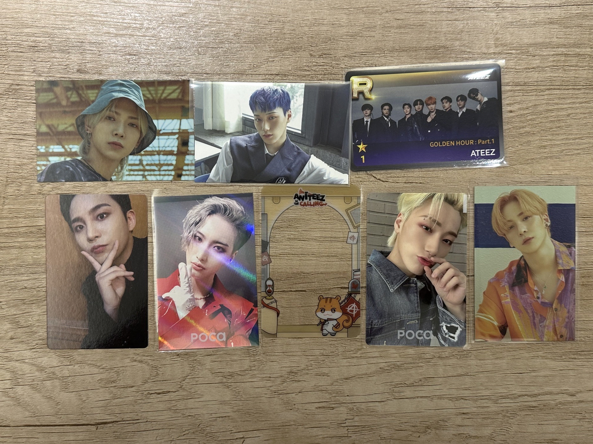 呂尚.崔傘.團體.鍾浩.星化.弘中.潤浩-專卡/手寫卡背/入場透卡