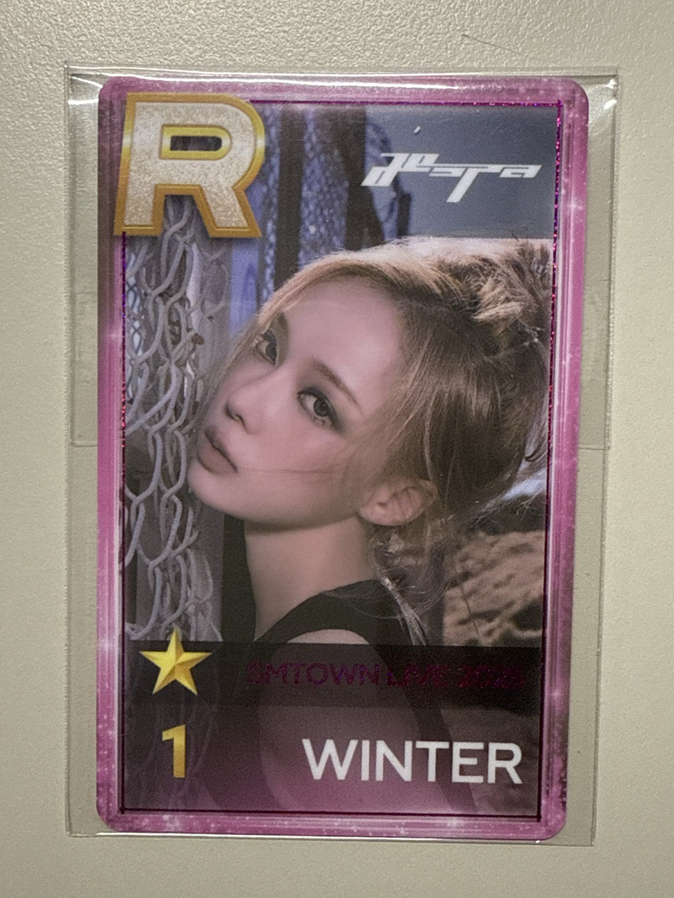 aespa winter smt家族遊戲卡冬 首爾場