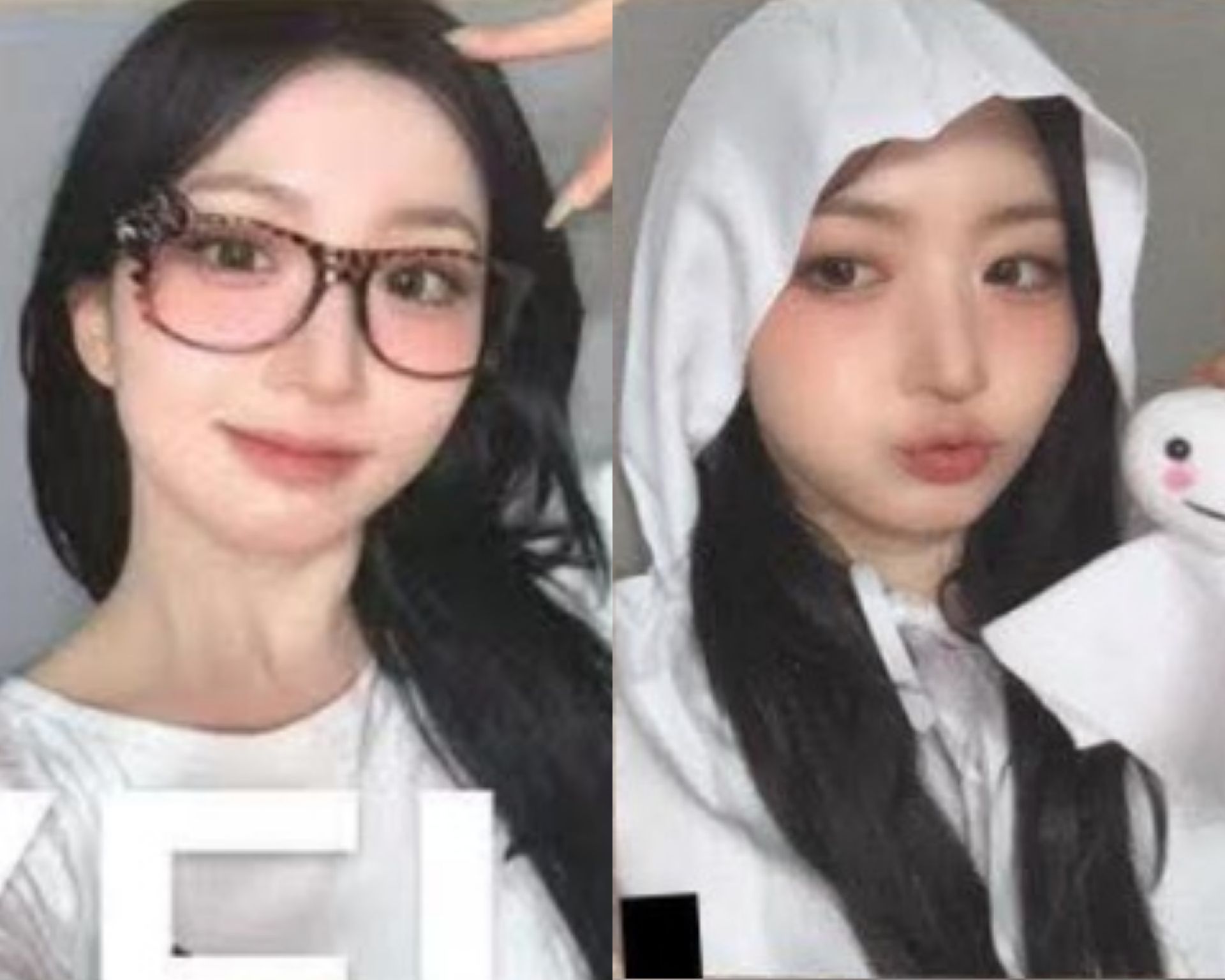 非現 豹紋眼鏡+晴天娃娃嫄