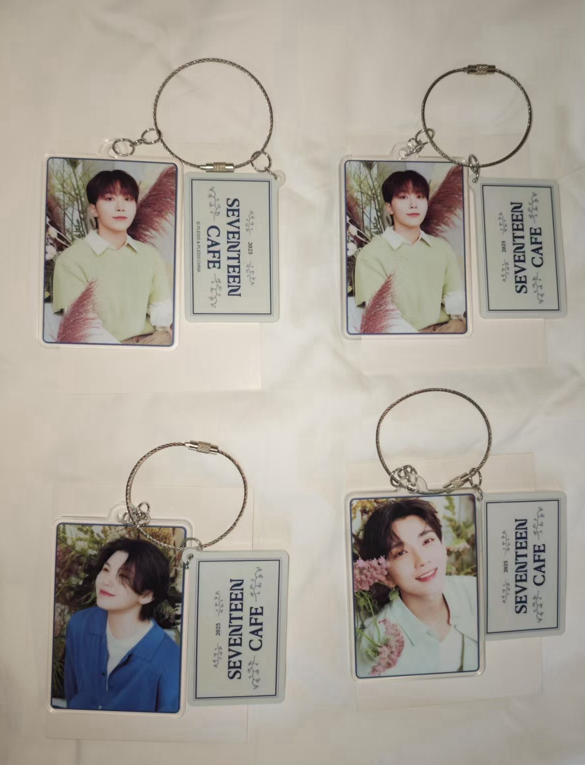 seventeen cafe 廣州限定 鑰匙圈