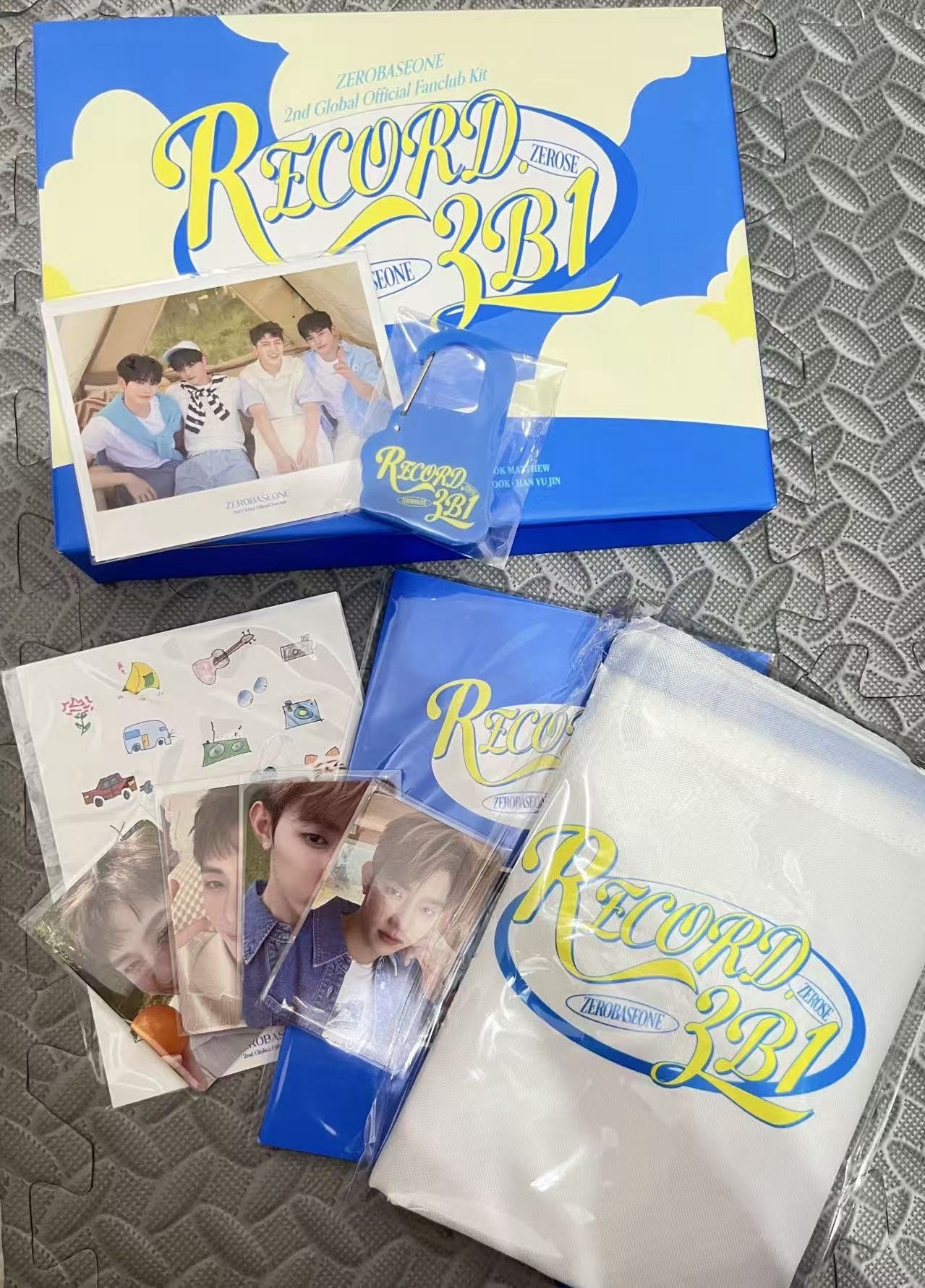 zb1 zerobaseone 二期會員禮+昊修set