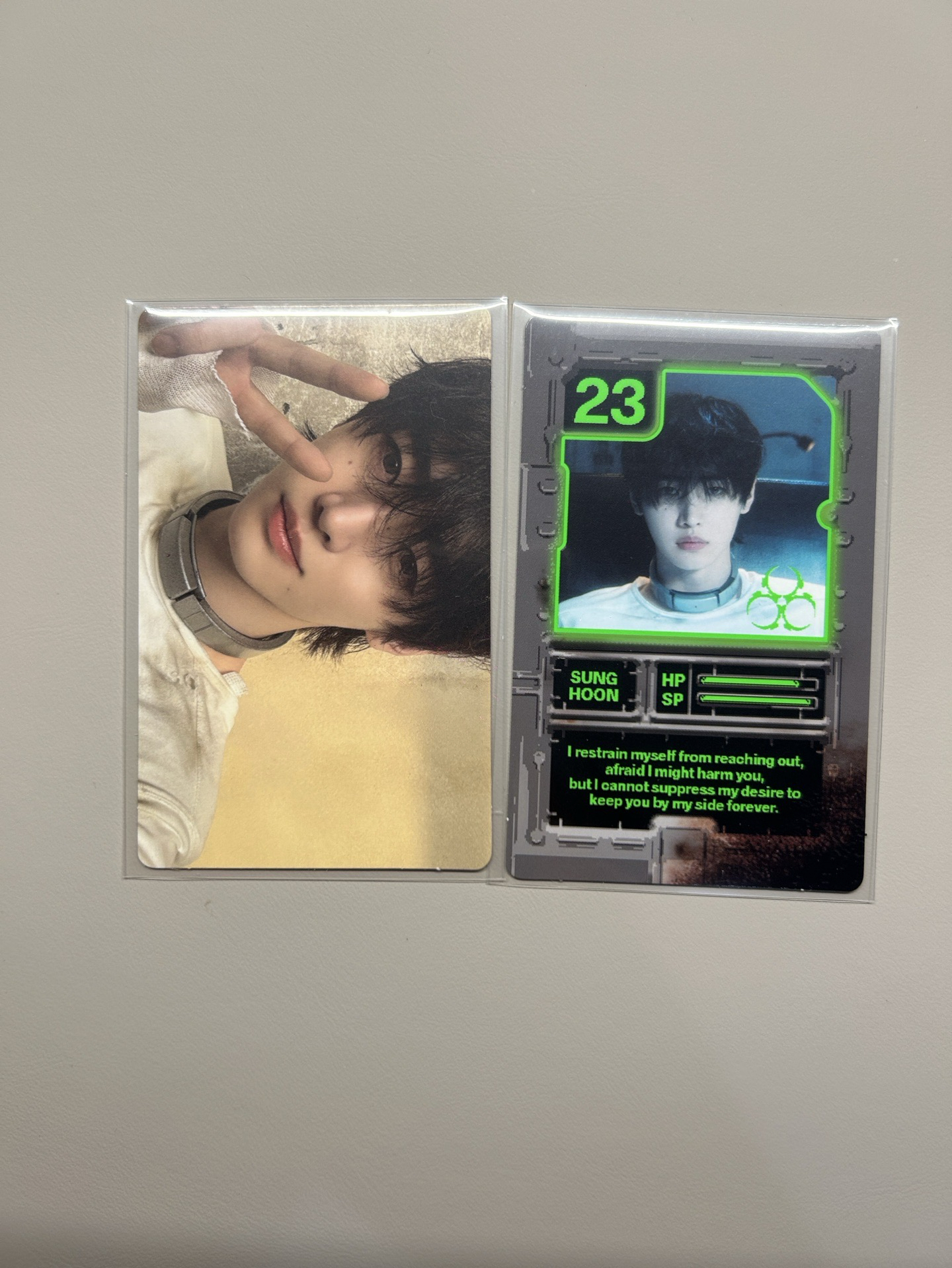 enhypen 迷六 訓兩張