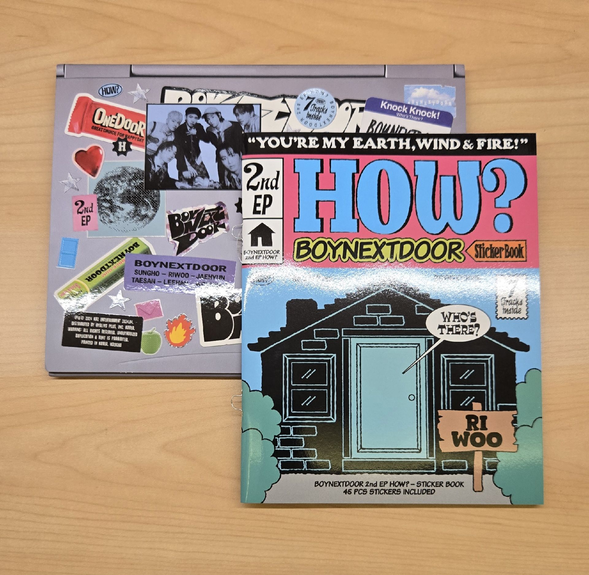 HOW?單封 哩嗚貼紙書