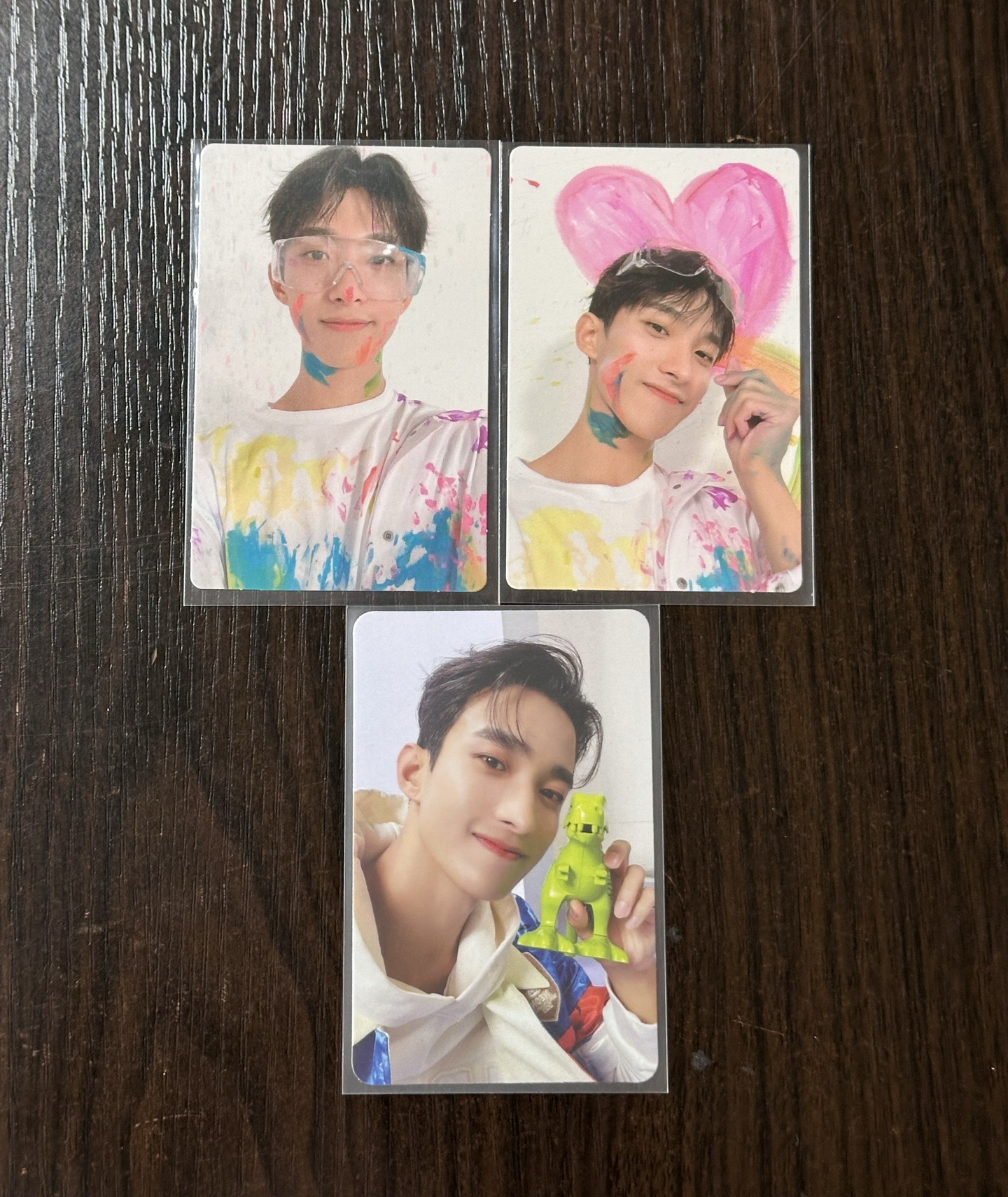 Seventeen 正規四 克拉盤 油彩盤 DK 李碩珉