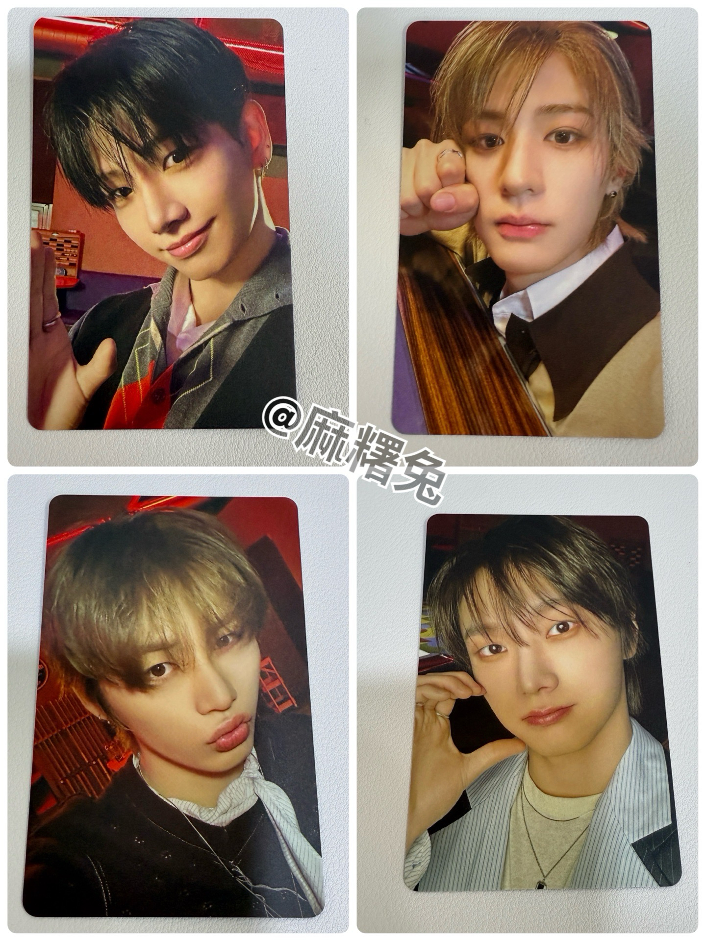 BND❄️BOYLIFE 環球幸運卡 四張 SUNGHO JAEHYUN TAESAN LEEHAN
