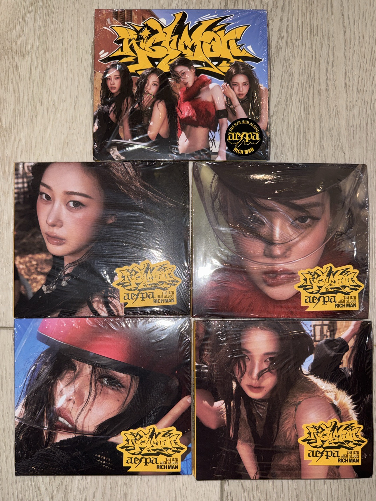 aespa rich man Burst未拆專