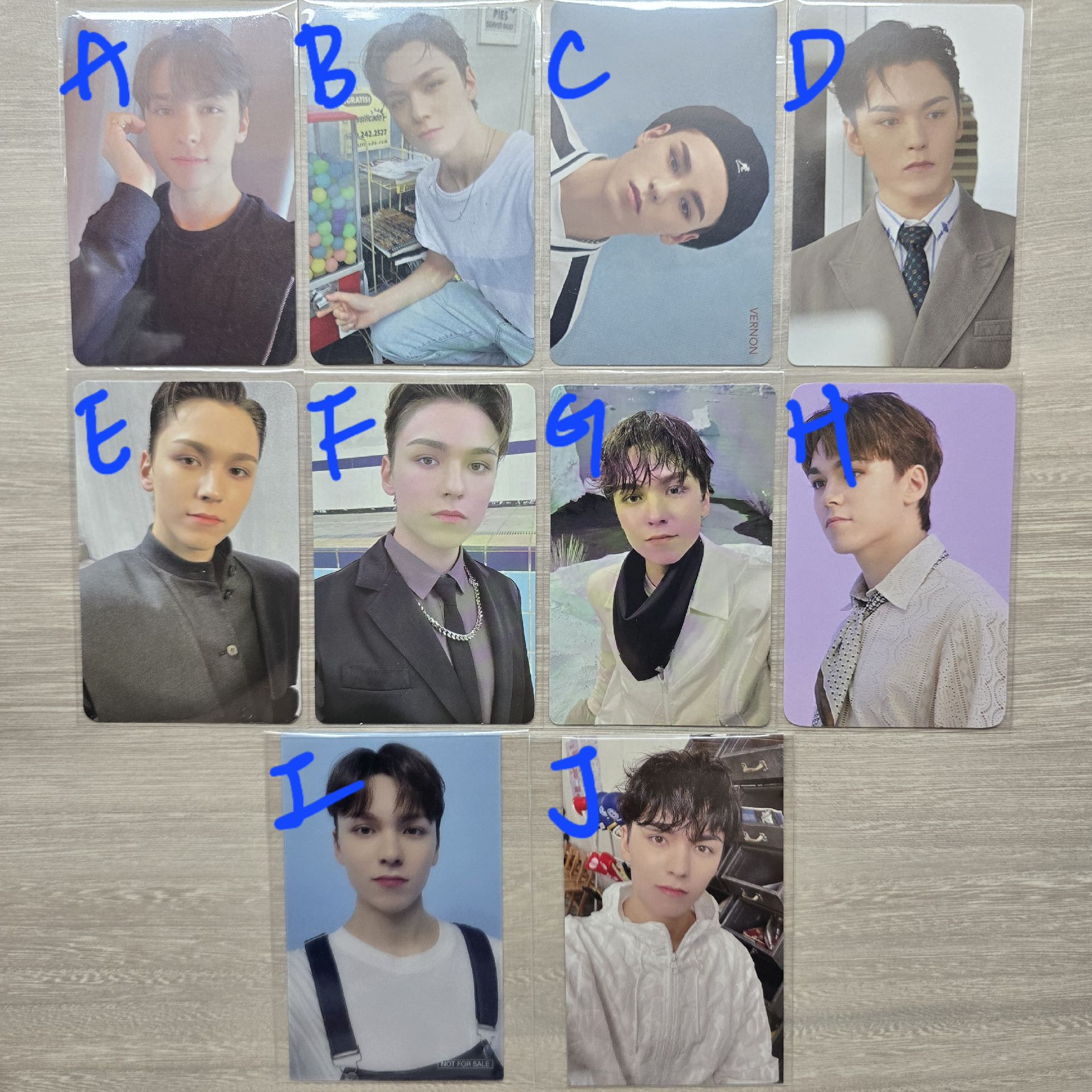 SEVENTEEN 崔瀚率 VERNON 小卡