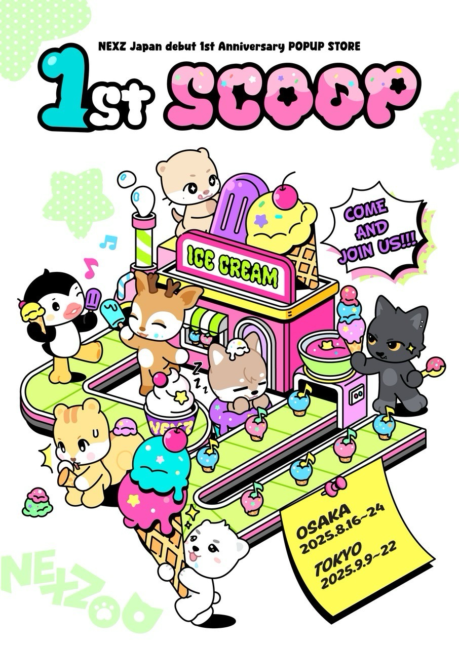 NEXZ Japan debut 1st Anniversary POPUP "1st SCOOP"
