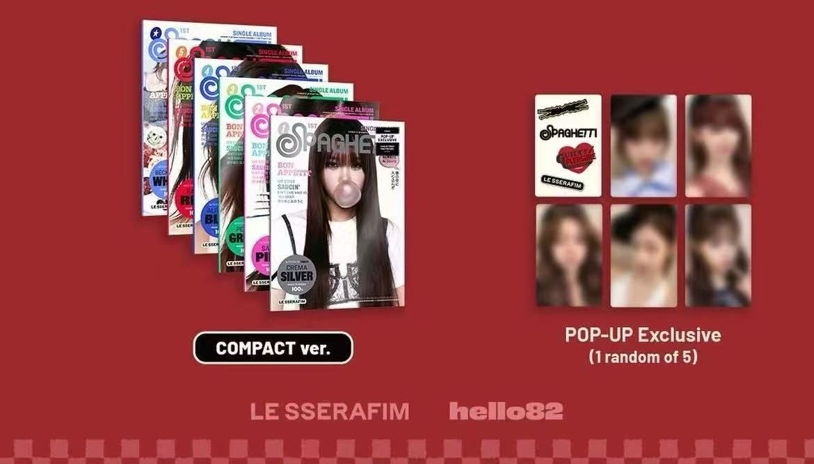 hello82 單封線下快閃特典