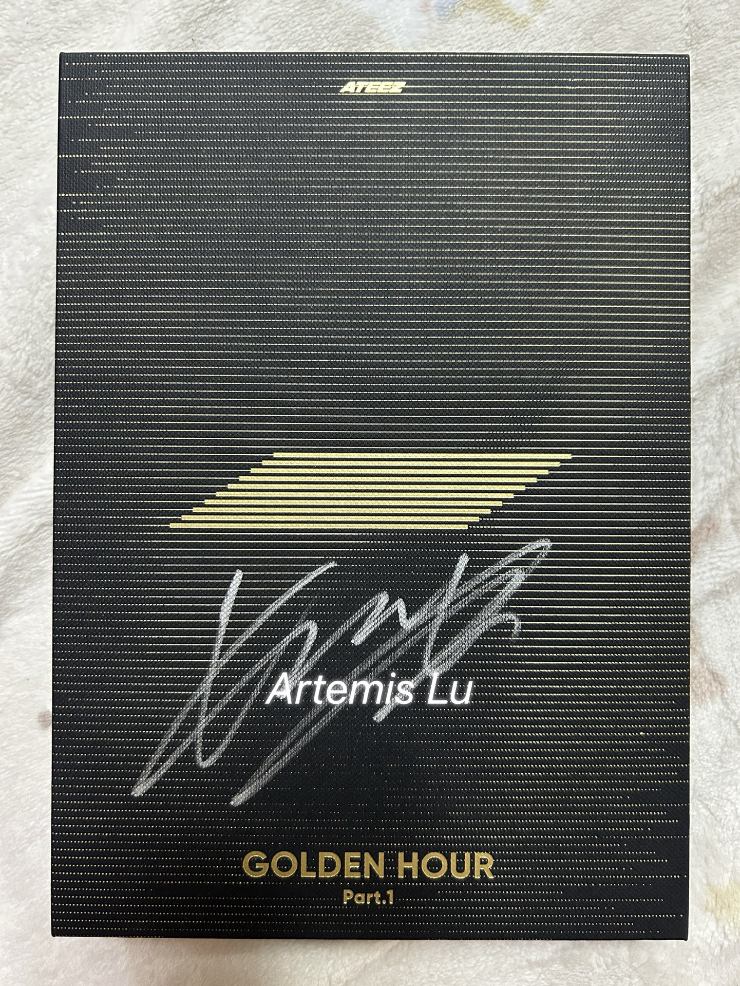 ATEEZ｜Golden Hour Pt.1 美版親簽空專 姜呂尚親簽