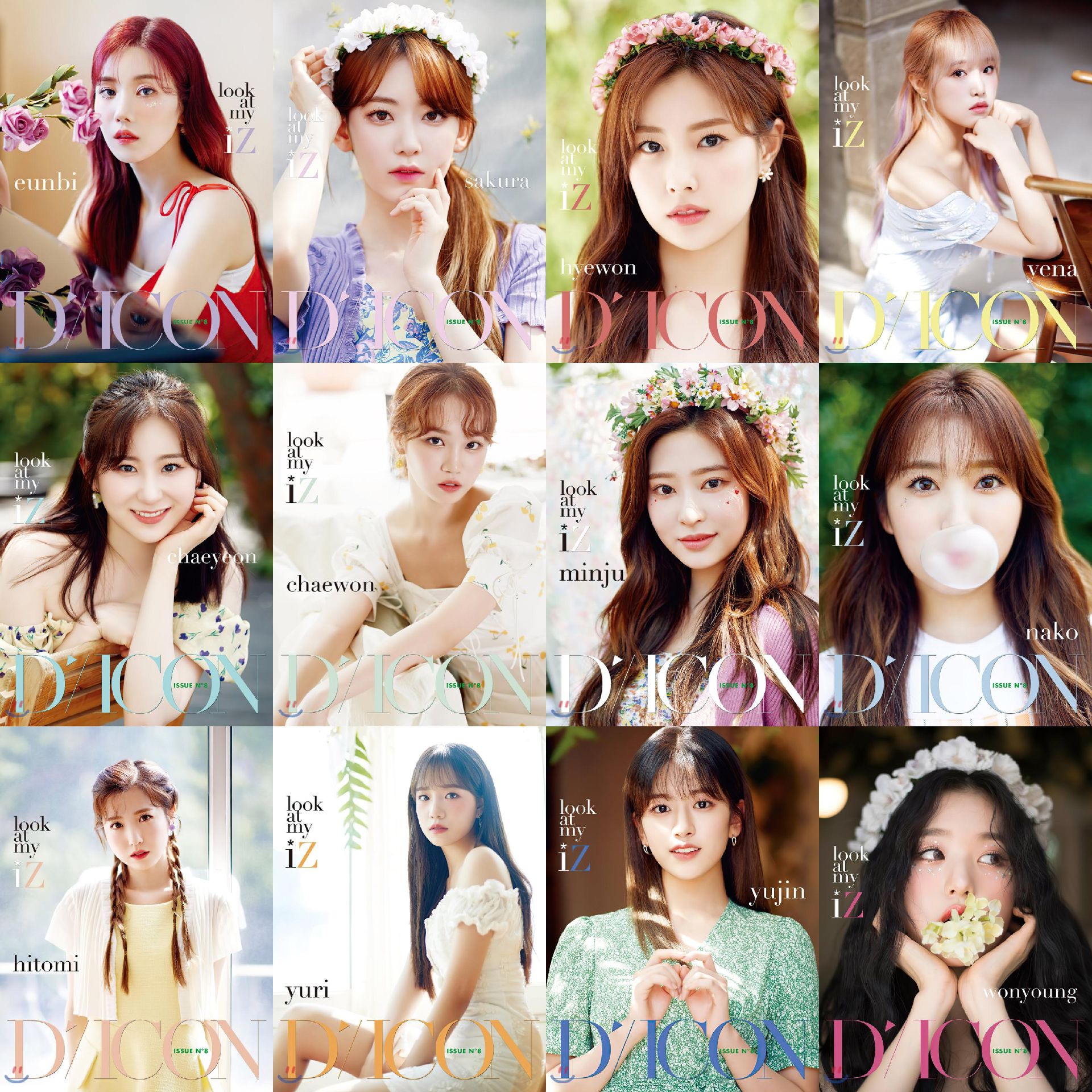 IZ*ONE X DICON look at my iZ