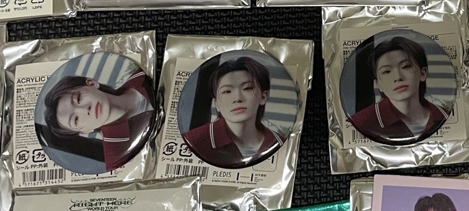 WOOZI消費期限徽章