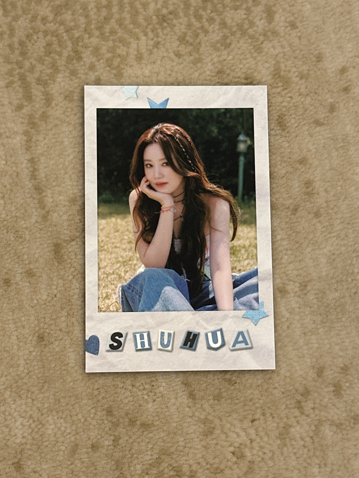 idle 23世巡 周邊拍立得卡 舒華