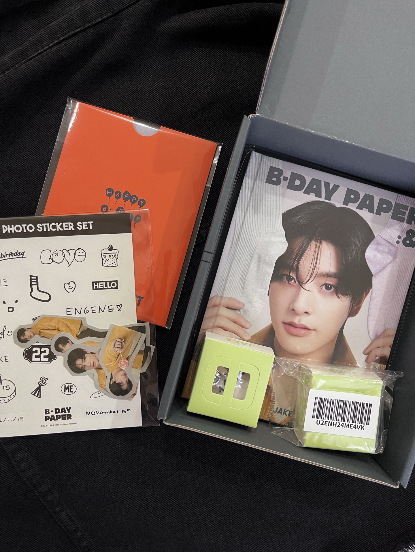 載倫 JAKE 生日禮