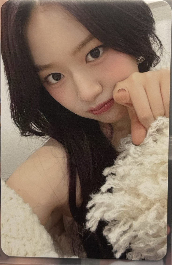 IVE 指人安 簽售卡