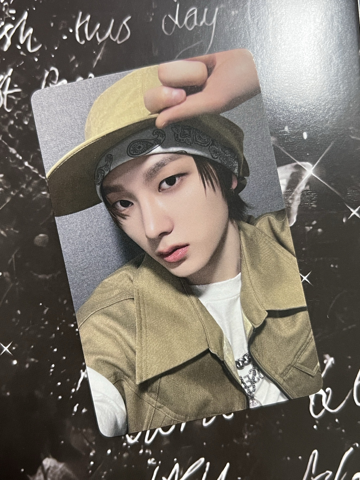 19.99 yzy4.0 簽售卡 朴成淏