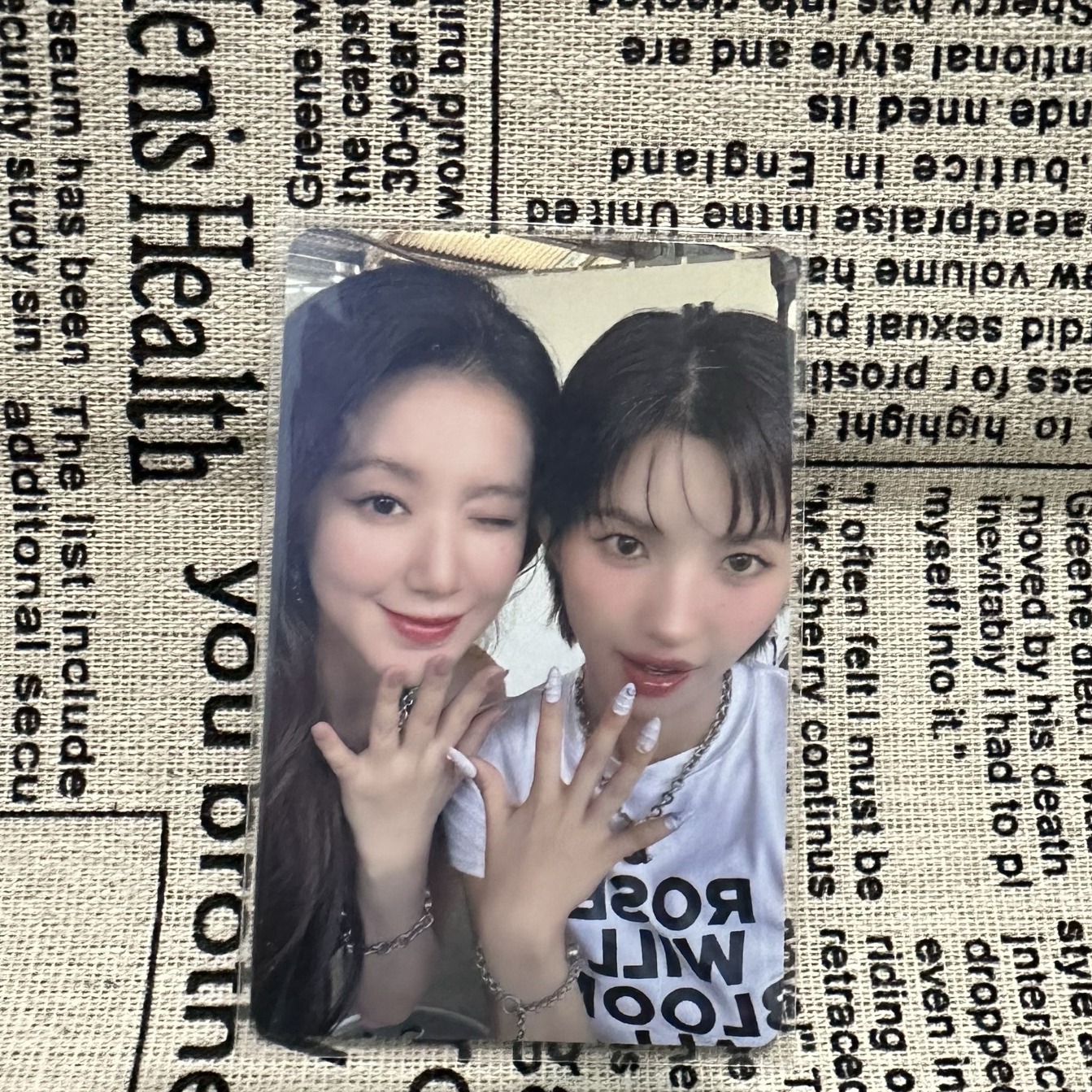i-dle 舒華小娟 日巡一番賞 花卷分隊卡